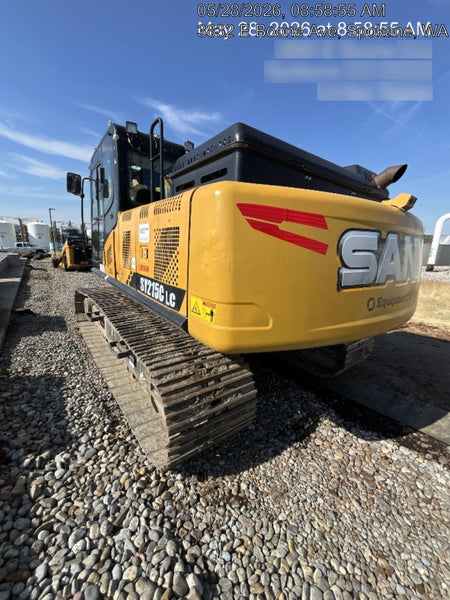Sany SY215 SY215 Tier 4 - Cab w/Hydraulic QC, Buckets: 48" , Hydraulic Hammer 4,000 lb impact class