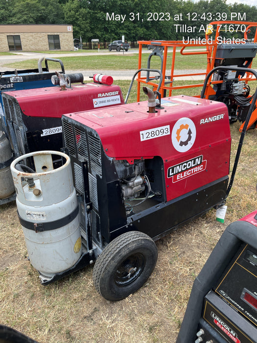 2021 Lincoln Electric Ranger 305 LPG Ranger® 305 LPG Engine Driven Welder
(Kohler®) One-Pak