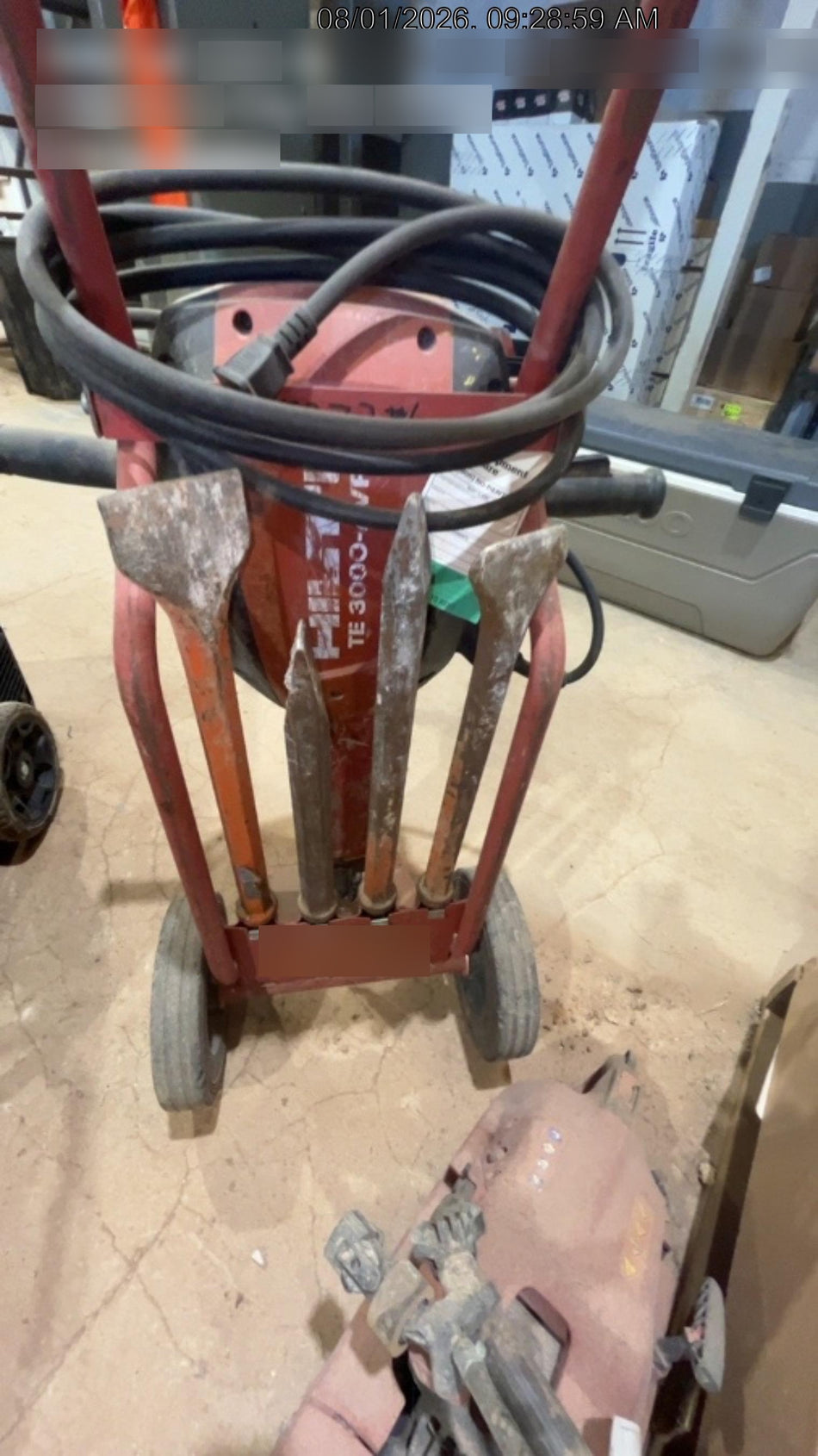 2019 HILTI TE 3000-AVR
