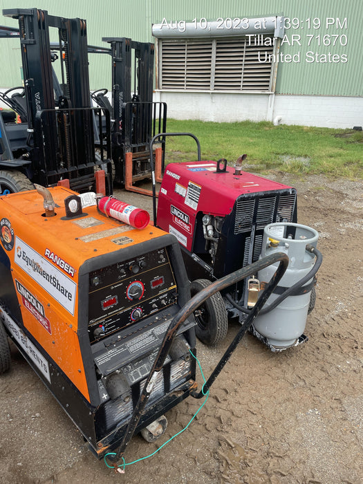 2020 Lincoln Electric Ranger 305 LPG Engine Driven Welder (Kohler®) One-Pak