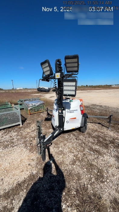 2023 Generac MLT2 Diesel, Flex Switch 120V Input, Powerzone Controller, 
(4) 320W LED Lights, 4kW Generator, 39.9 Gal Fuel Tank, 2" Ball, T3