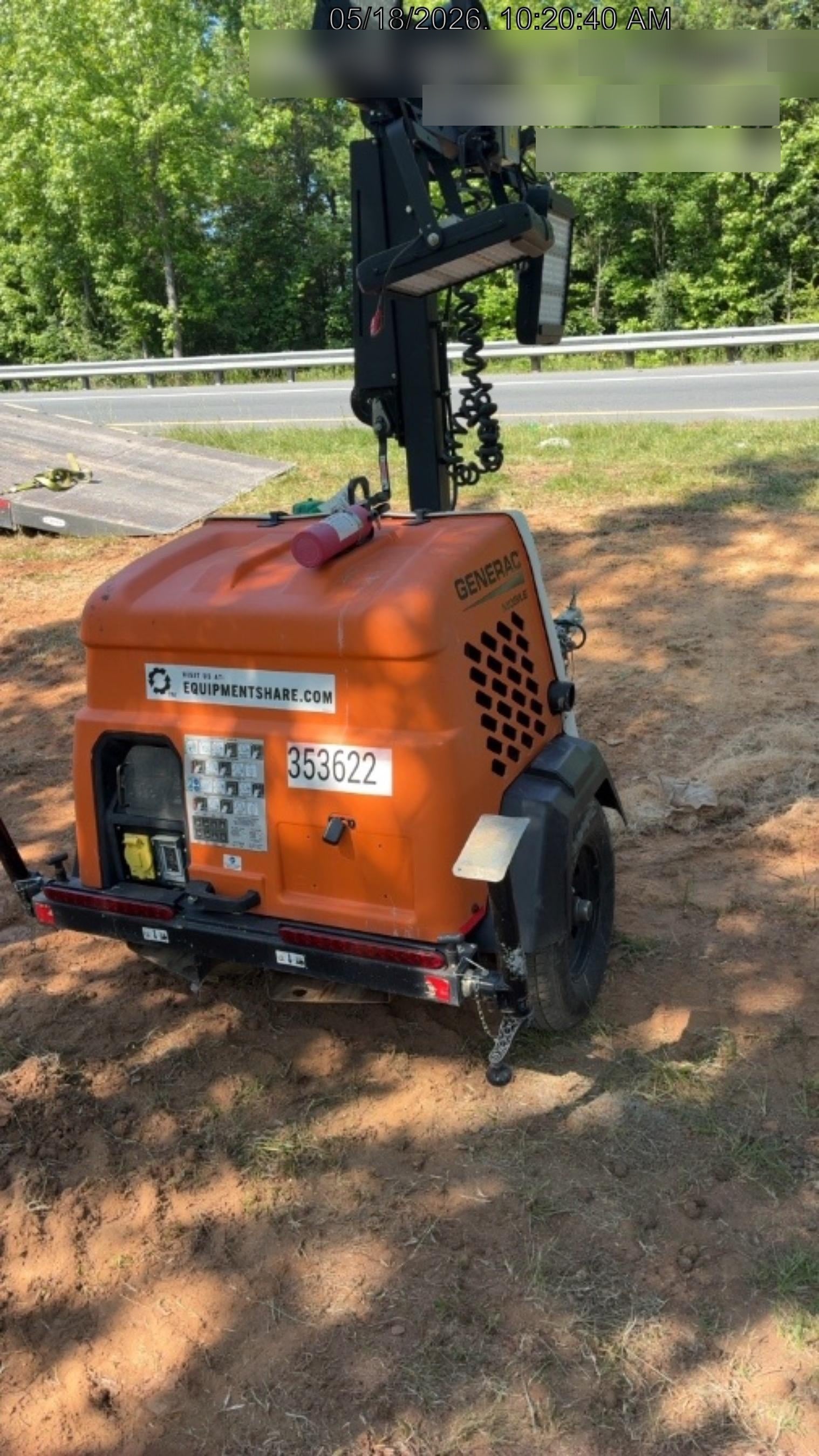 2023 Generac MLT2 Diesel, Flex Switch 120V Input, Powerzone Controller, (4) 320W LED Lights, 4kW Generator, 39.9 Gal Fuel Tank, 2" Ball, T3