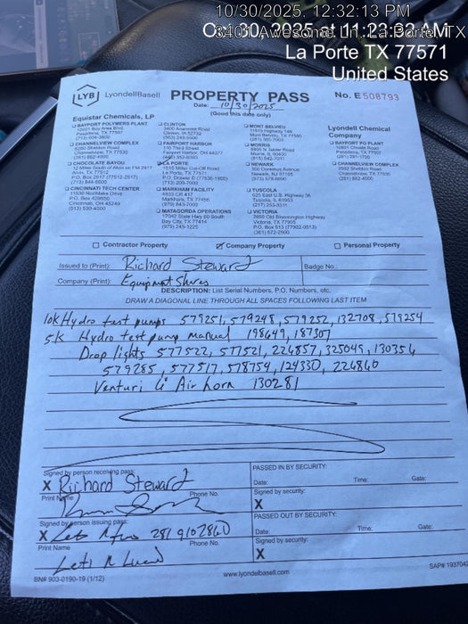 2021 WORKSITE LIGHTING DWXPLEDIL50-12V