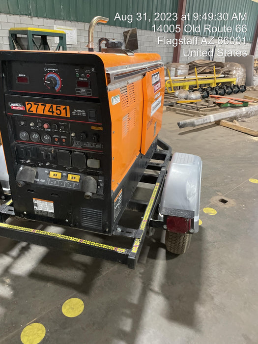 2022 Lincoln Electric LE400 Kubota V1505, Trlr, Cable Rack, Light Kit, ES Decals, T3