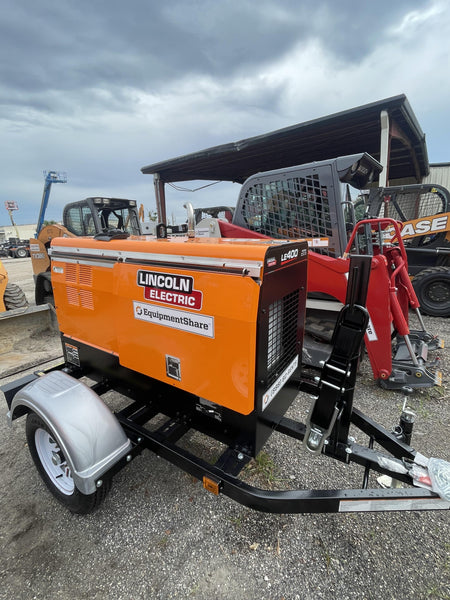 2022 Lincoln Electric LE400 Kubota V1505, Trlr, Cable Rack, Light Kit, ES Decals, T3