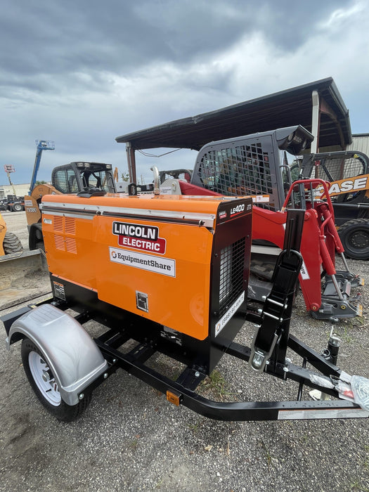 2022 Lincoln Electric LE400 Kubota V1505, Trlr, Cable Rack, Light Kit, ES Decals, T3