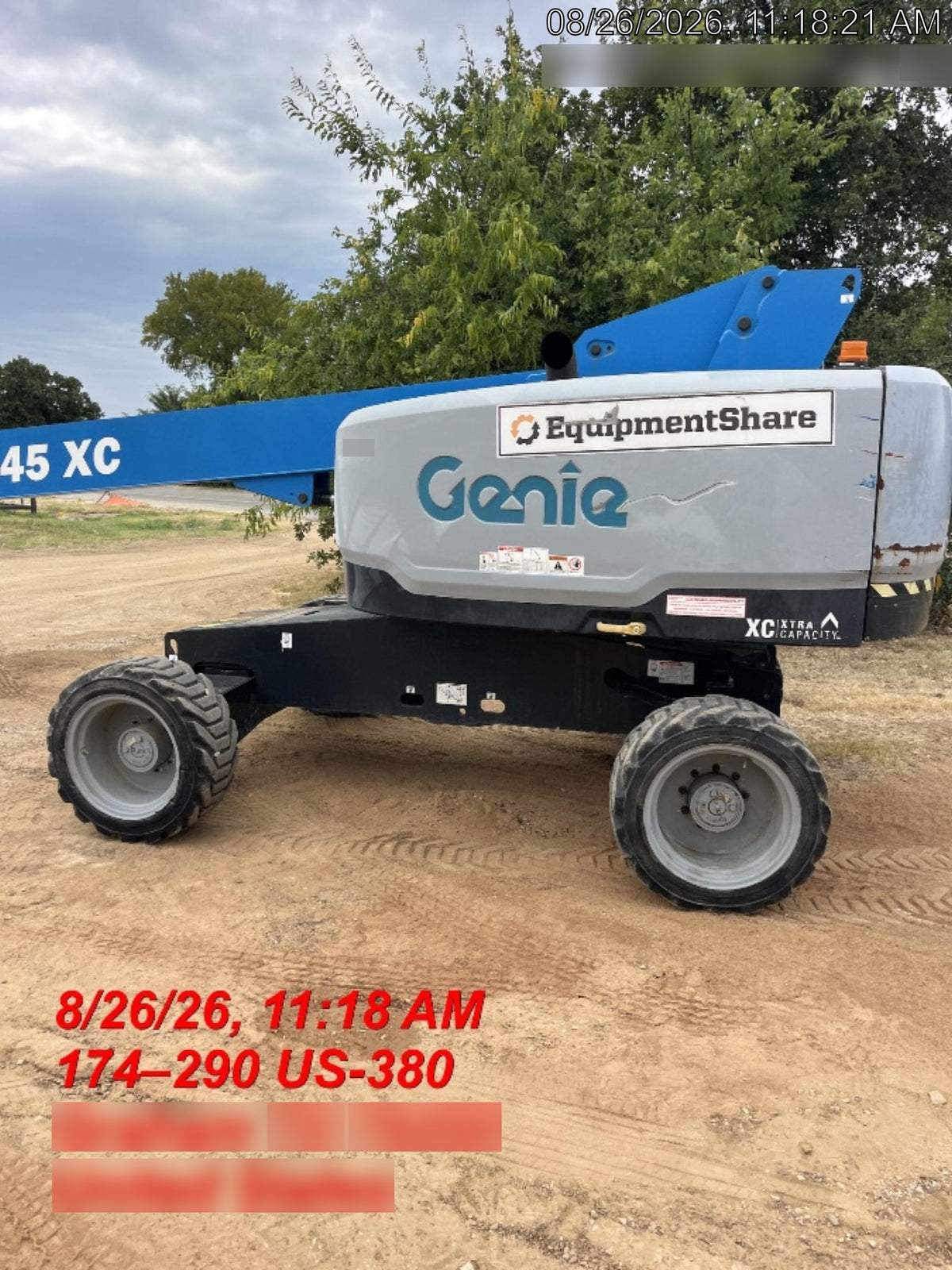 2020 GENIE S-45 XC