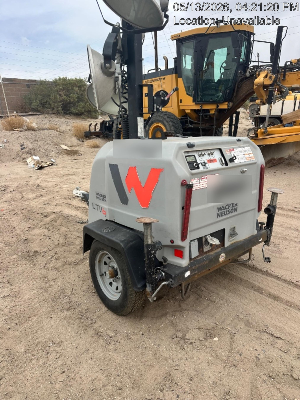 2019 Wacker Neuson LTV6L-MH Wacker Neuson LTV6 Standard Options, ES Track Hardware, Fuel Level Sensor