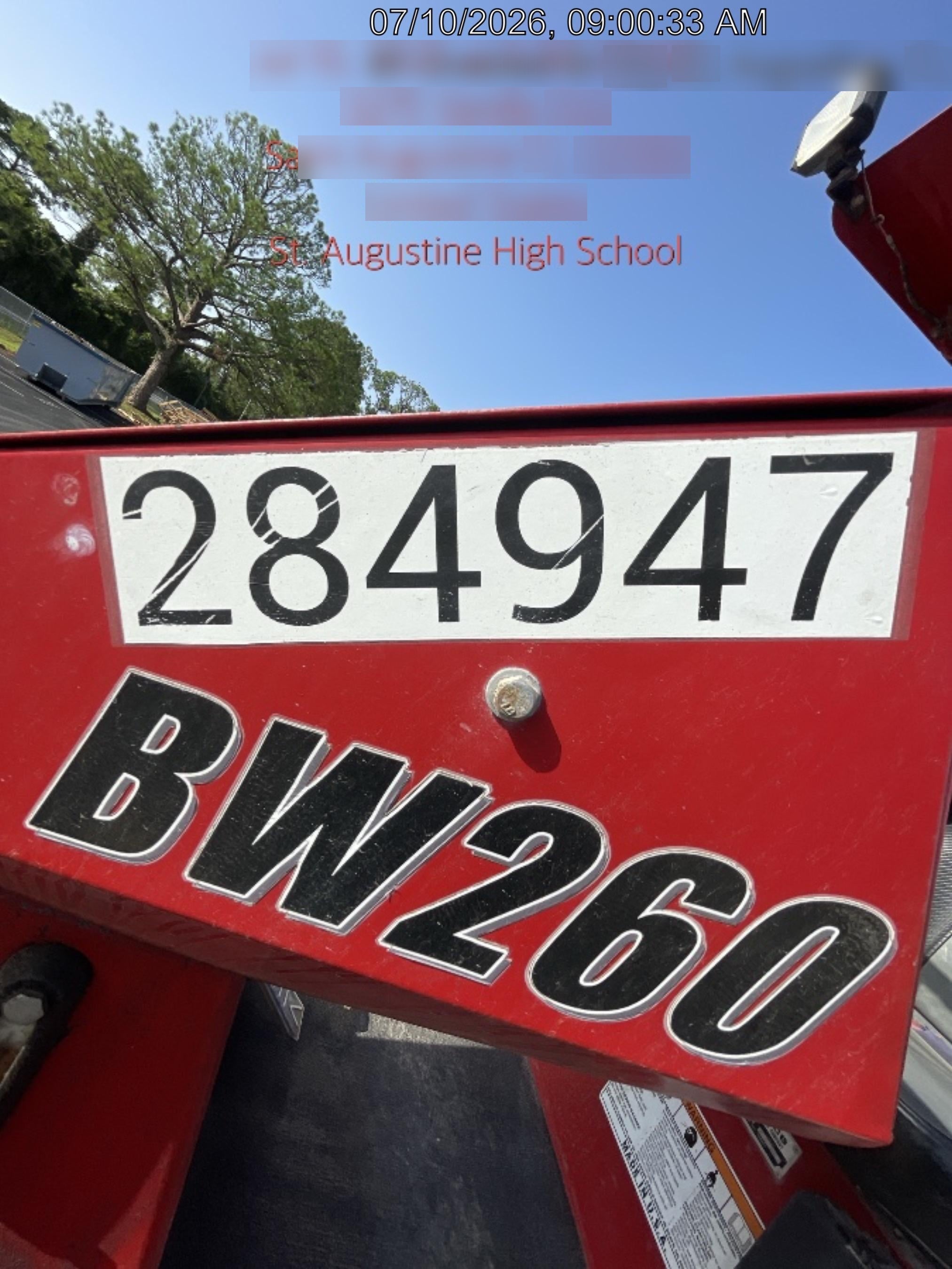 2022 BROCE BW260