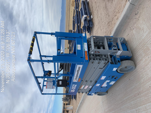 2020 Genie GS-2632 Solid NM Tires, Folding Rails with Half-Height Swing Gate, Beacon