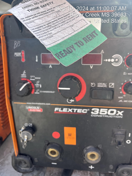 2021 LINCOLN ELECTRIC FLEXTEC 350X