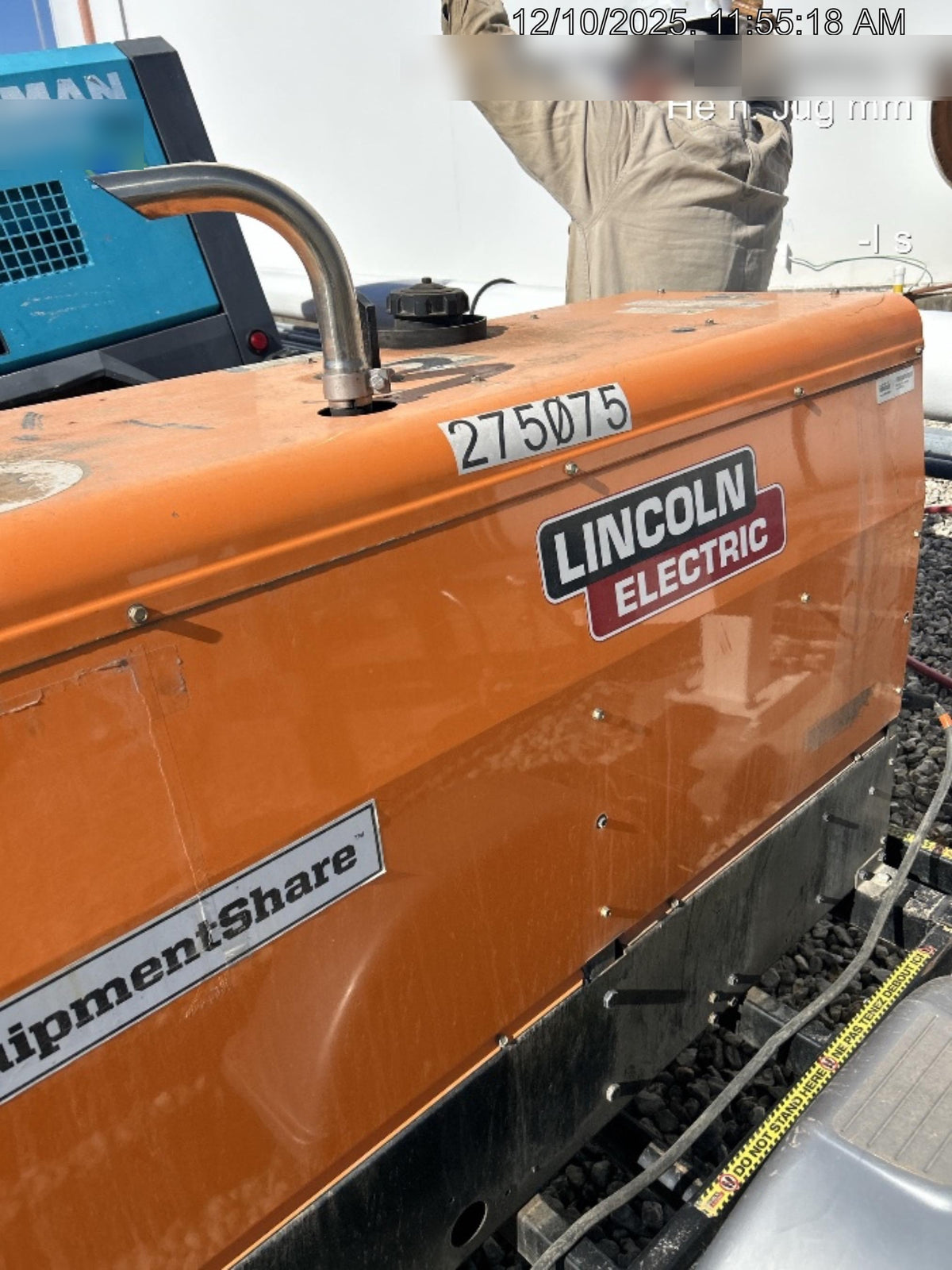 2022 Lincoln Electric LE400 Kubota V1505, Trlr, Cable Rack, Light Kit, ES Decals, T3