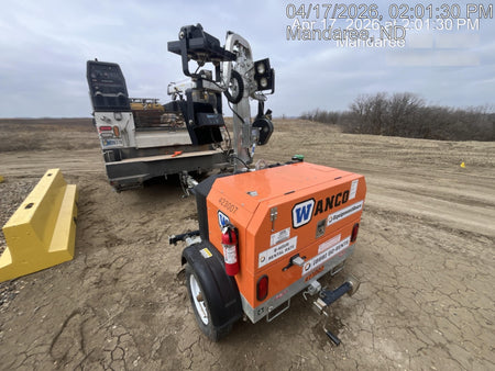 2024 Wanco WLTT-4MM4K Diesel, Deep Sea Controller, Shore Power Plug, Auto Start, (4) 350W LED Floodlights, 4kW Generator, 60 Gal Fuel Tank, 2" Ball, T3