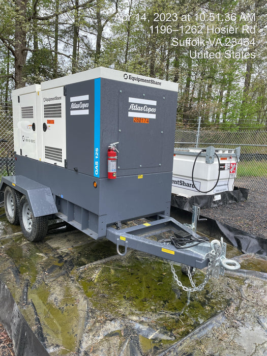 2022 ATLAS COPCO QAS 125