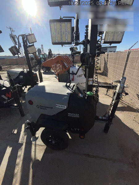 2024 Wacker Neuson LTT4 Diesel, Kohler KDW702, Deep Sea Controller, Auto Start, LED 320W, Bypass Outlet, T3
