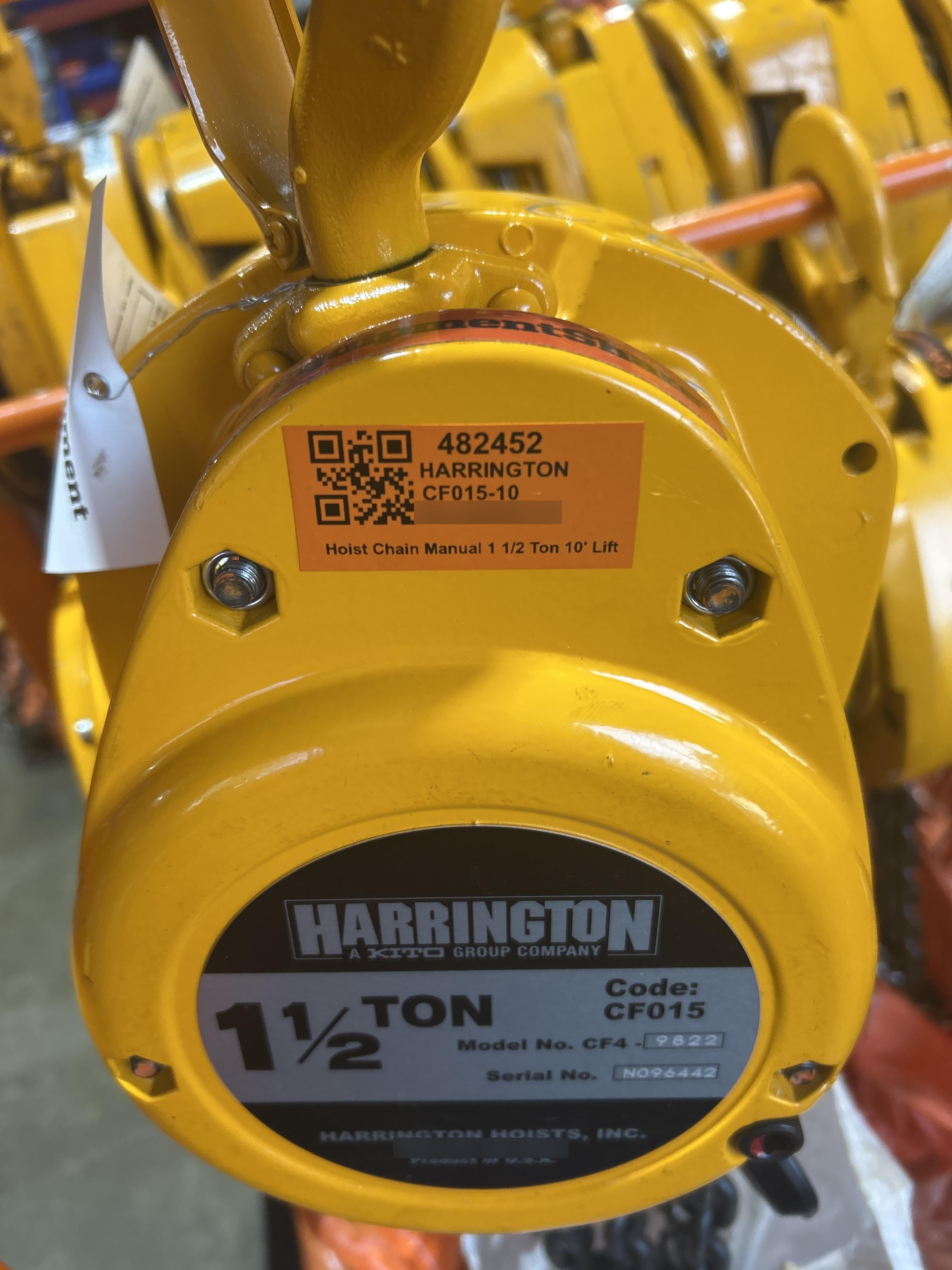 2024 HARRINGTON CF015-10