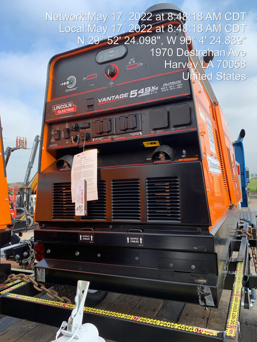 2022 LINCOLN ELECTRIC Vantage 549X