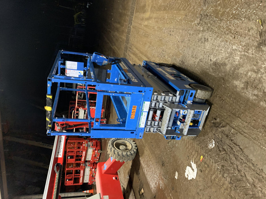 2020 Genie GS-1930 Solid Non Marking Tires, Beacon, Folding rails with half height swing gate