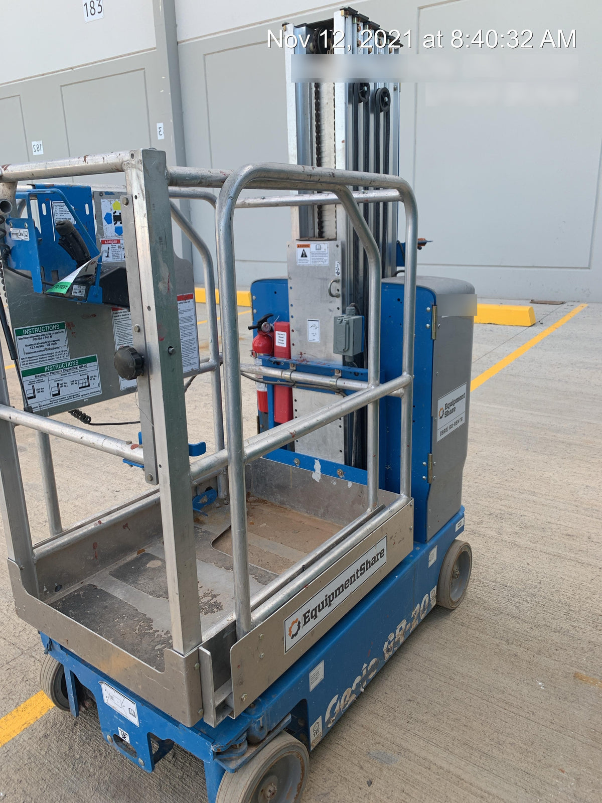 2019 GENIE GR-20