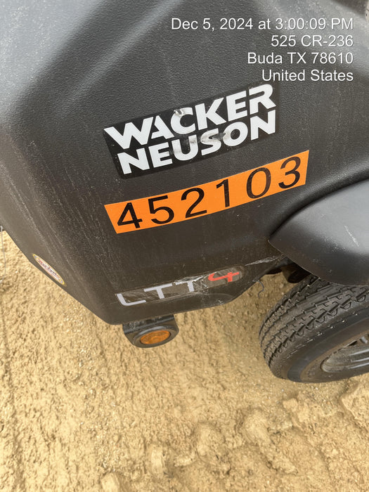 2024 Wacker Neuson LTT4 Diesel, Kohler KDW702, Deep Sea Controller, Auto Start, LED 320W, Bypass Outlet, T3
