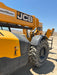 2019 JCB 510-56 74 HP w/Open ROPS, Beacon, Aux Hydraulics, Worklights, Solid Tires w/60" Carriage/Forks
