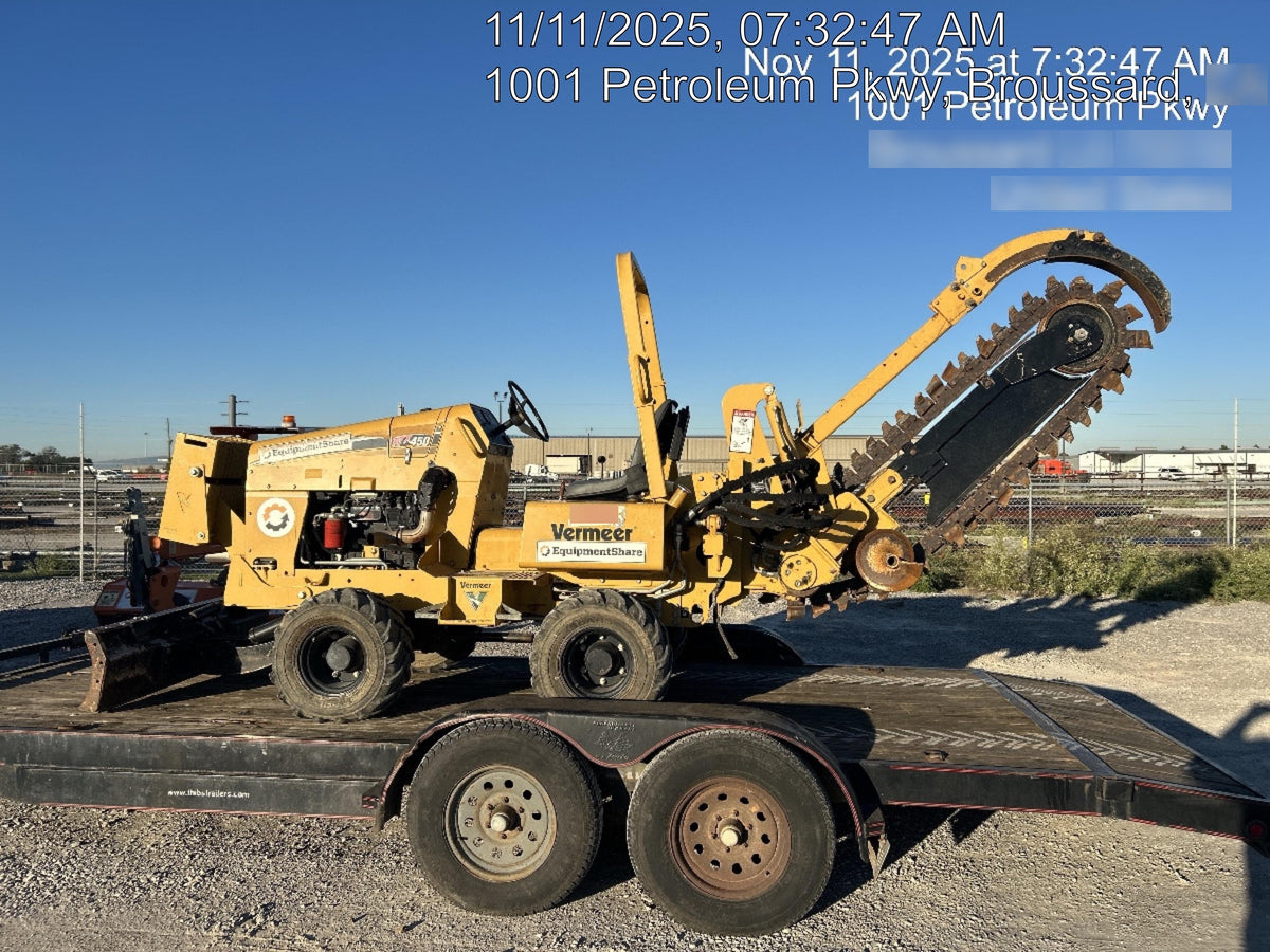 2019 VERMEER RTX450