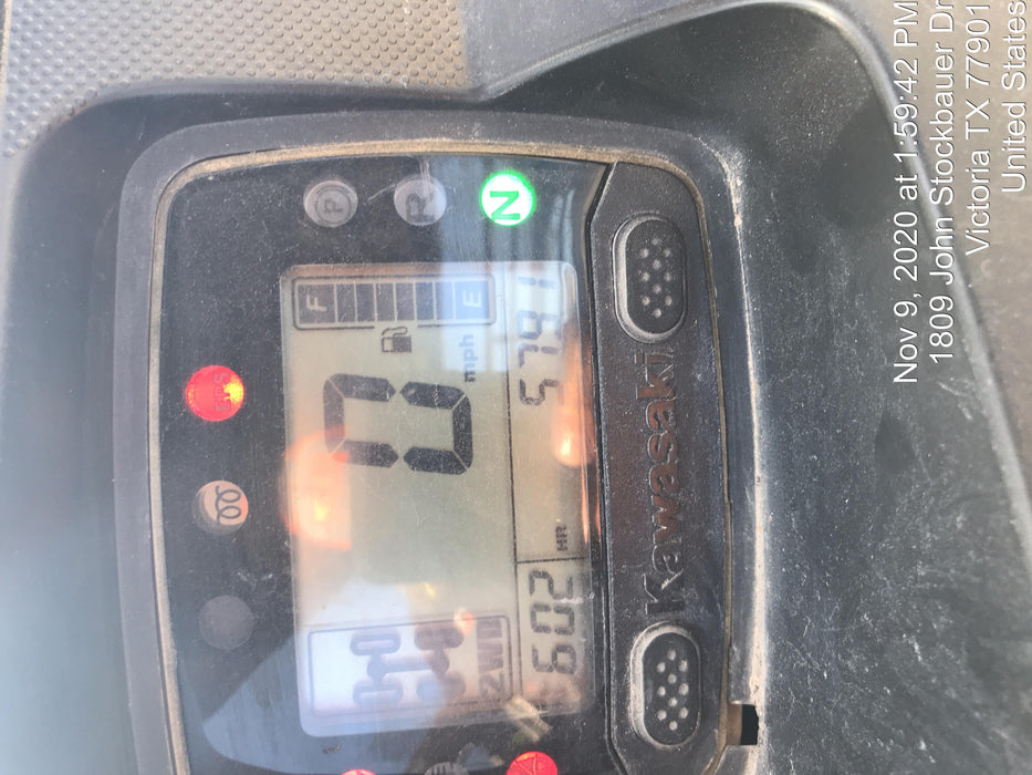 2019 Kawasaki Mule PRO-DXT Standard Options, Backup Alarm, Beacon, Plastic Hard Top, Poly Windshield, Horn Kit