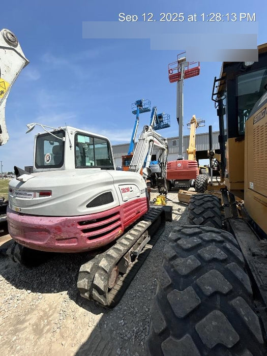 2019 Takeuchi TB290 Takeuchi TB290 Cab/Heat/AC w/Rubber Tracks, Auxiliary Hydraulics, Dozer Blade, Manual QC, 18/24/36" Buckets, Hydraulic Thumb Installed