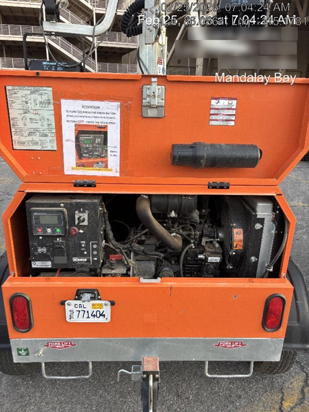 2024 Wanco WLTT-4MM4K Diesel, Deep Sea Controller, Shore Power Plug, Auto Start, (4) 350W LED Floodlights, 4kW Generator, 60 Gal Fuel Tank, 2" Ball, T3