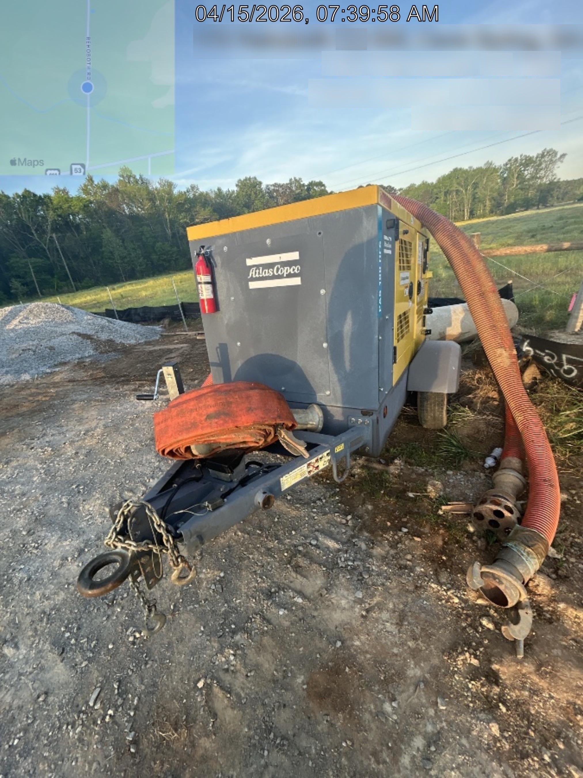 2020 ATLAS COPCO PAS 100 HF CS Enclosed