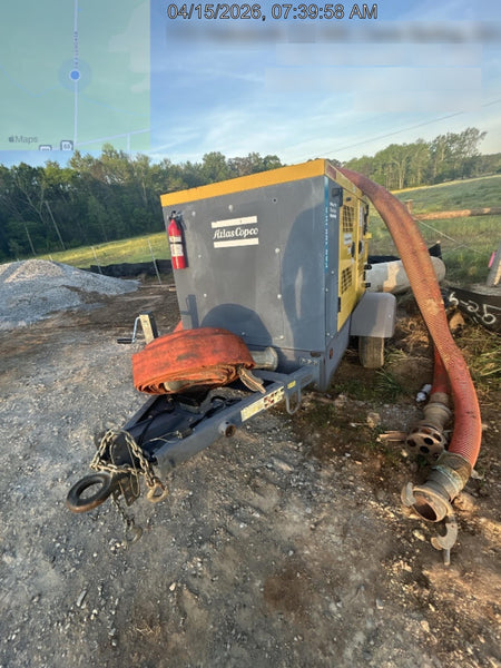 2020 ATLAS COPCO PAS 100 HF CS Enclosed