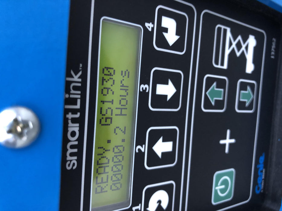 2020 Genie GS-1930 Solid Non Marking Tires, Beacon, Folding rails with half height swing gate, 800W Inverter