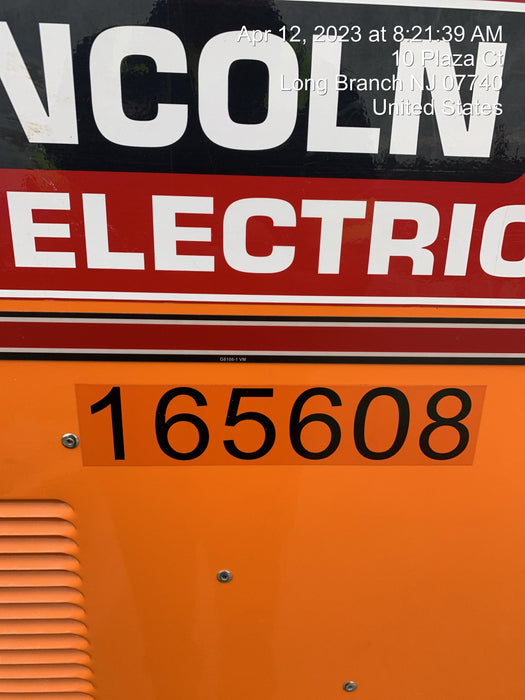 2021 Lincoln Electric Vantage 549X Ready Pak 3, ORANGE (includes trailer, cable rack, fender light kit)
