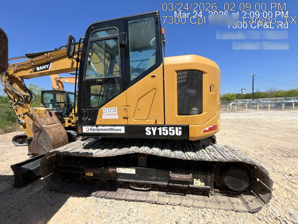 2022 SANY SY155 U