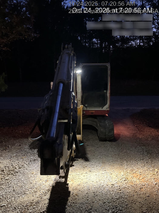 2019 Takeuchi TB290 Cab/Heat/AC Rubber tracks, Dozer blade, Travel alarm, Auxiliary hydraulics w/Manual QC, Hydraulic thumb, 18", 24", and 36" Buckets