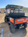 2022 Kubota RTV-X1140W-H Plastic Canopy, Windshield Acrylic Clear, LED Strobe Light, Wire Harness Kit, Back up Alarm