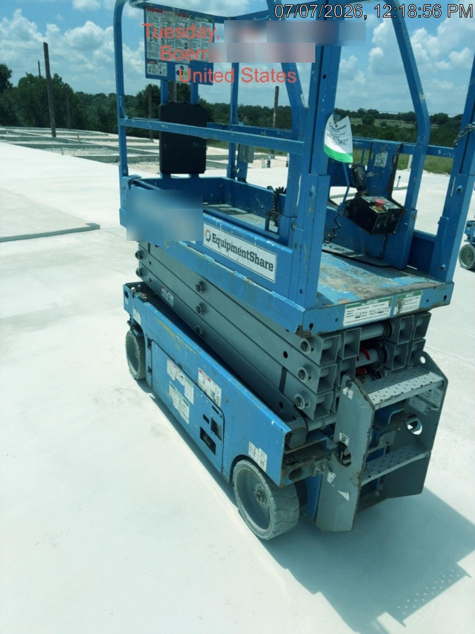 2019 Genie GS-1930 Fixed rails with chain Entry