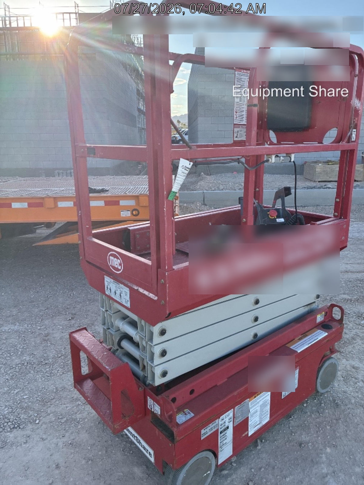 2019 MEC 1330SE Standard Options
