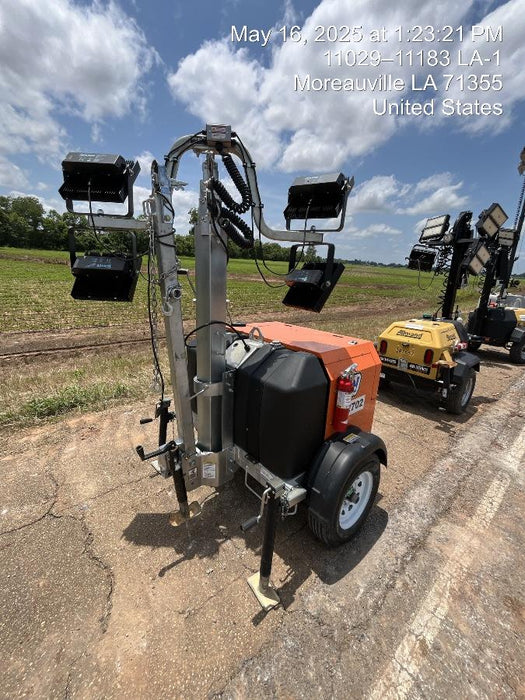 2024 Wanco WLTT-4MM4K Diesel, Deep Sea Controller, Shore Power Plug, Auto Start, (4) 350W LED Floodlights, 4kW Generator, 60 Gal Fuel Tank, 2" Ball, T3