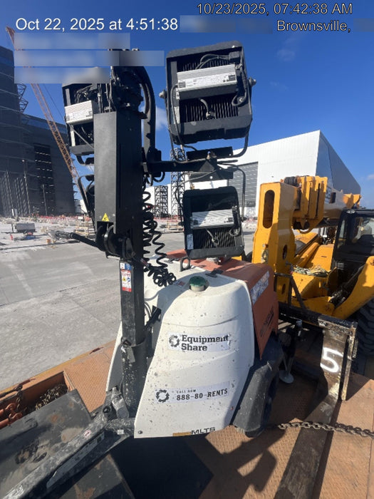 2024 Generac MLT2 Diesel, Flex Switch 120V Input, Powerzone Controller, 
(4) 320W LED Lights, 4kW Generator, 39.9 Gal Fuel Tank, 2" Ball, T3