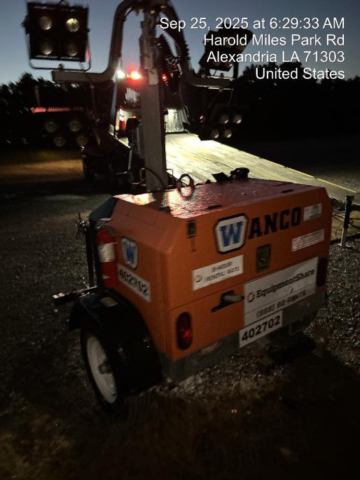 2024 Wanco WLTT-4MM4K Diesel, Deep Sea Controller, Shore Power Plug, Auto Start, (4) 350W LED Floodlights, 4kW Generator, 60 Gal Fuel Tank, 2" Ball, T3