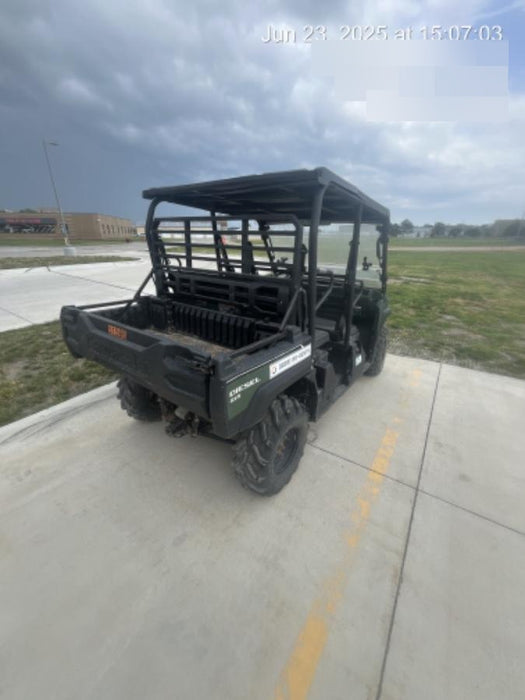 2019 Kawasaki Mule PRO-DXT Standard Options, Backup Alarm, Beacon, Plastic Hard Top, Poly Windshield, Horn Kit