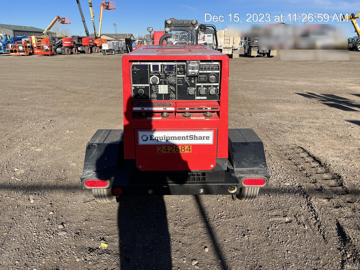 2022 Shindaiwa DGW400MDL Kubota D902 Engine, 23 HP, Dual Op Welder, Wire, Arc, Droop Stick, Tig, and CC Stick Functionality, Simulphase, 3 Phase and 1 Phase Gen Output, Single Axle NB Trlr, Slr Trckl Chrg 12V 12W, Fire Ext