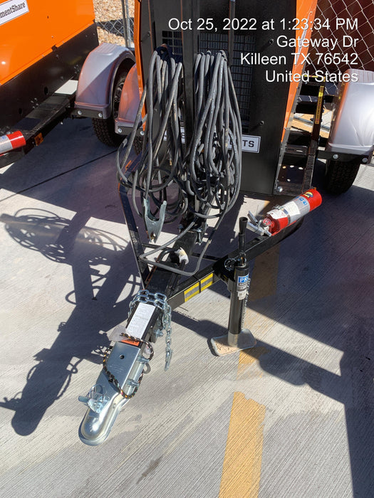 2022 Lincoln Electric LE400 Kubota V1505, Trlr, Cable Rack, Light Kit, ES Decals, T3