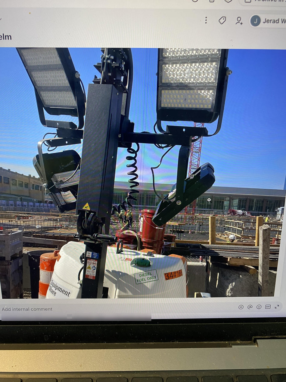 2023 Generac MLT2 Diesel, Flex Switch 120V Input, Powerzone Controller, (4) 320W LED Lights, 4kW Generator, 39.9 Gal Fuel Tank, 2" Ball, T3