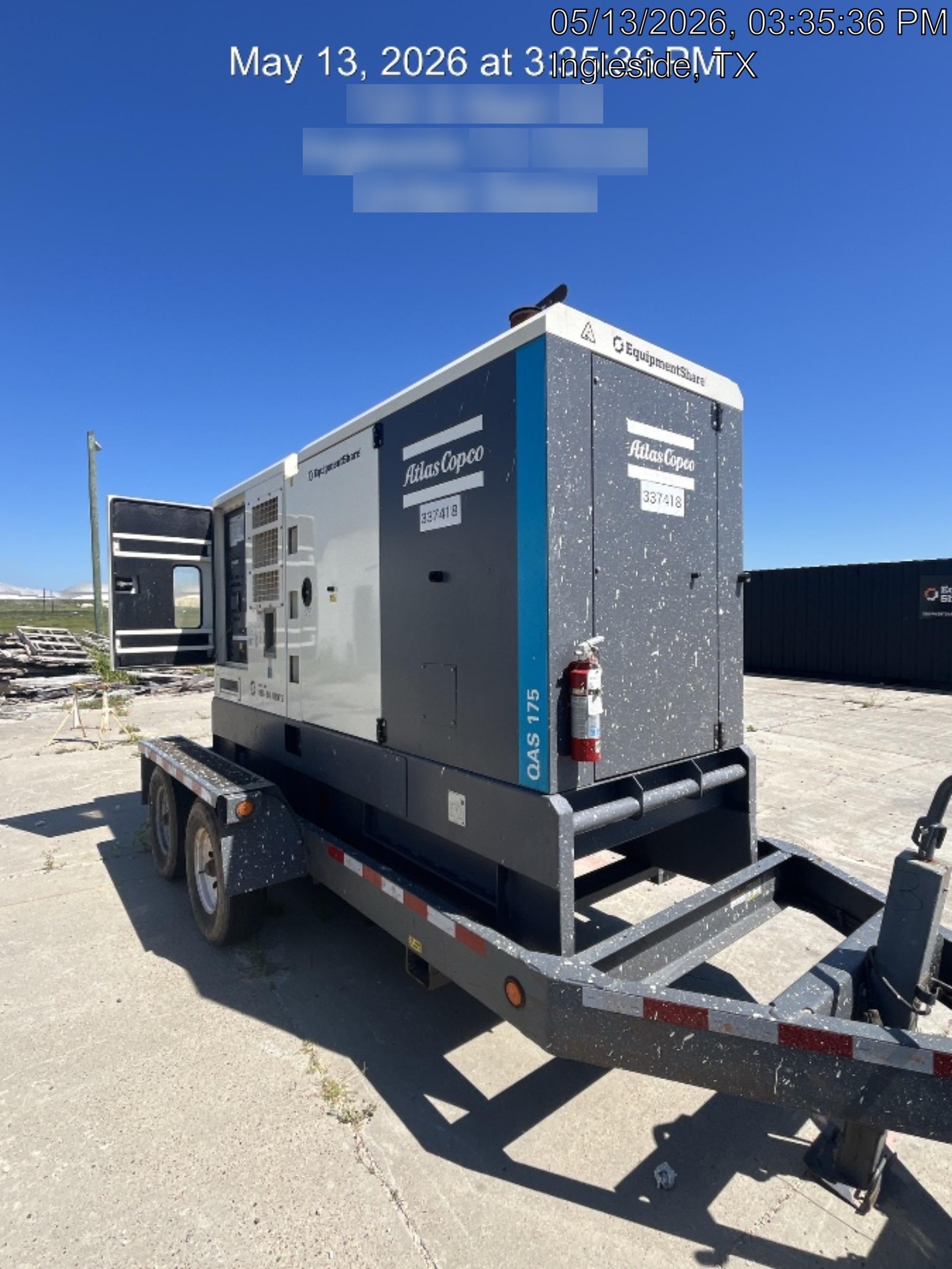 2023 ATLAS COPCO QAS 175