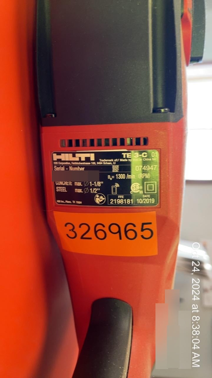 2023 HILTI TE 3-C