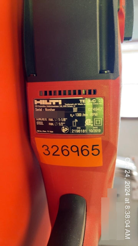 2023 HILTI TE 3-C