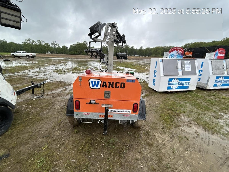 2024 Wanco WLTT-4MM4K Diesel, Deep Sea Controller, Shore Power Plug, Auto Start, (4) 350W LED Floodlights, 4kW Generator, 60 Gal Fuel Tank, 2" Ball, T3