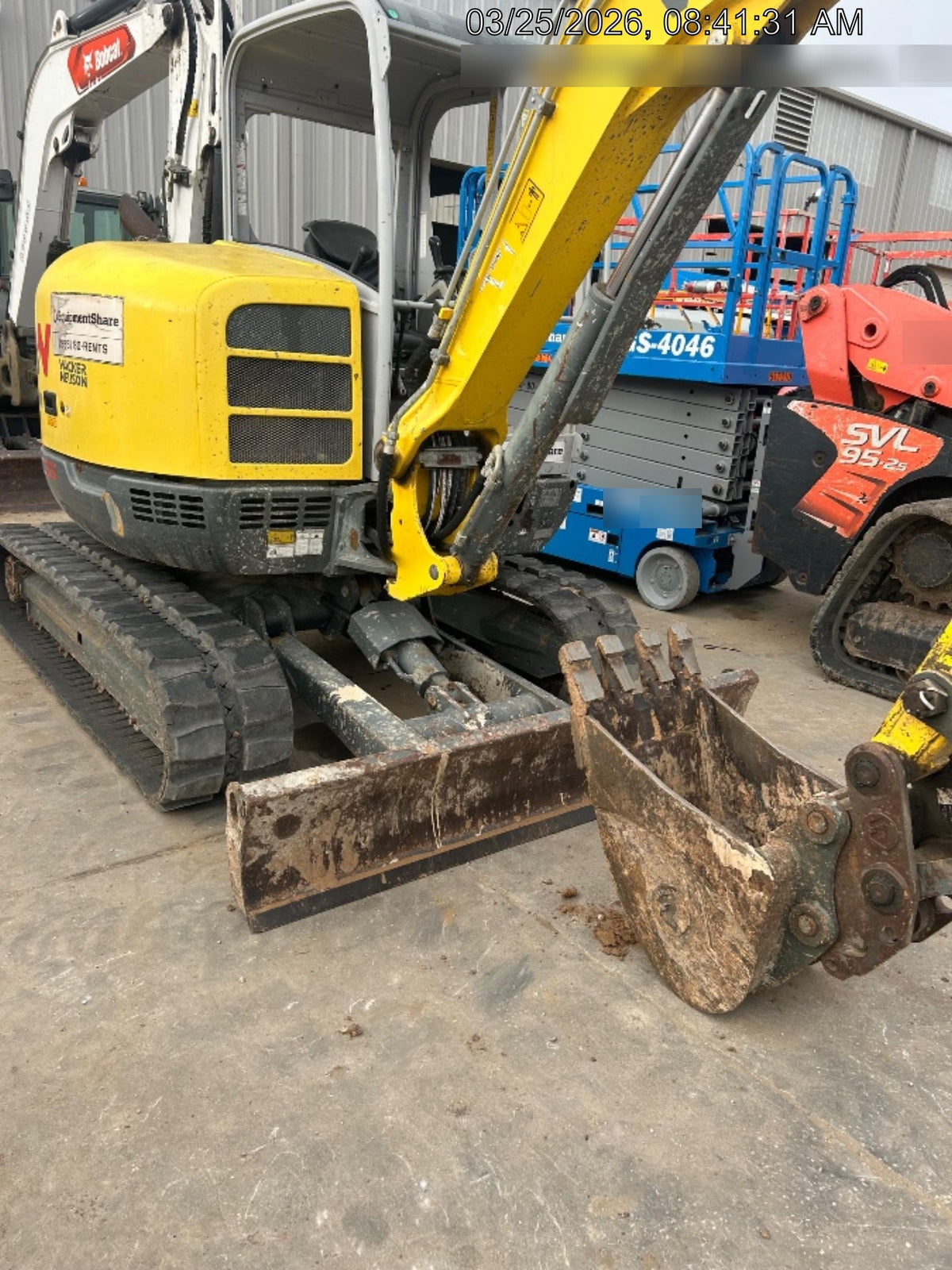 2019 Wacker Neuson EZ53 Standard Options